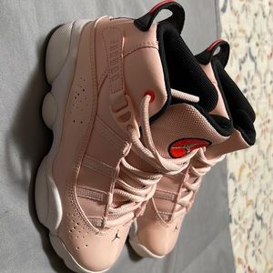 Girls size 13 Pink Jordan’s